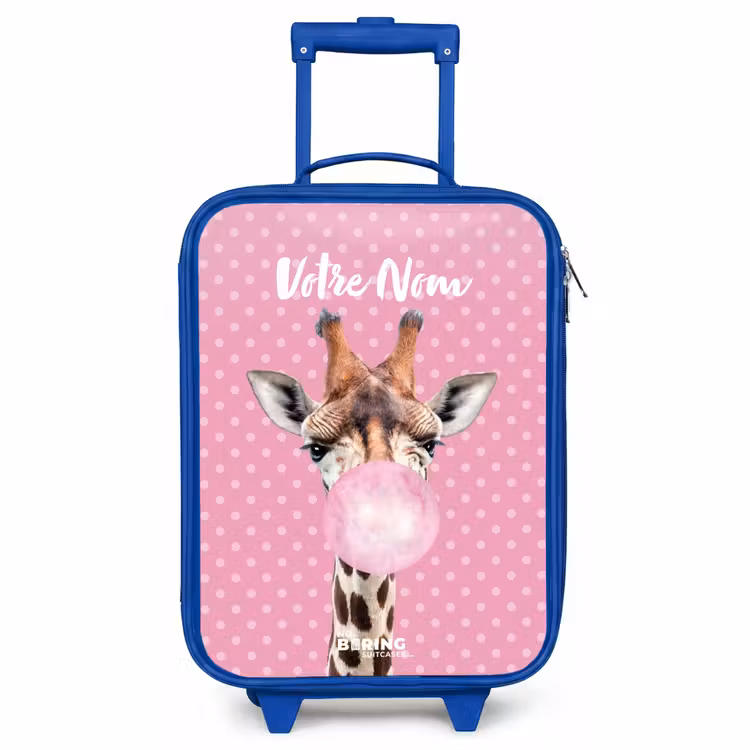 Valise enfant avec nom - Bleu - Bubblegum Billy — 1