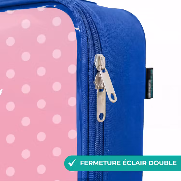 Valise enfant avec nom - Bleu - Bubblegum Billy — 7