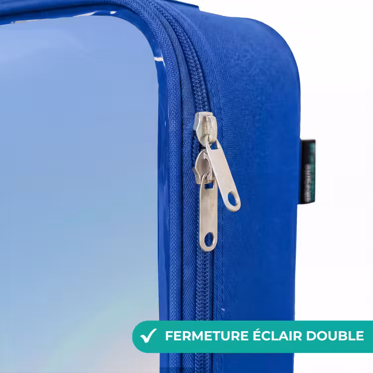 Valise enfant avec nom - Bleu - Casque de chantier Billy — 7