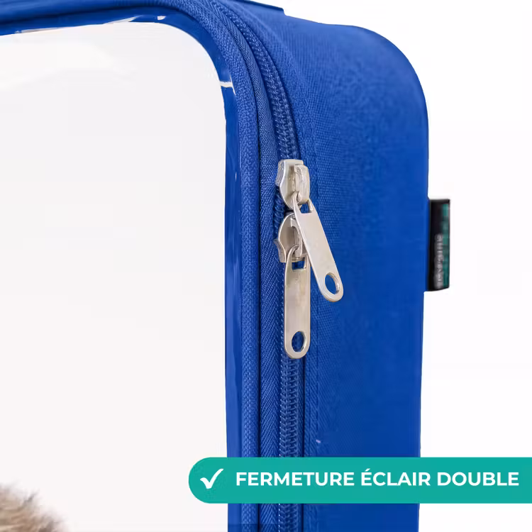 Valise enfant avec nom - Bleu - Hibou d'Ulke — 7