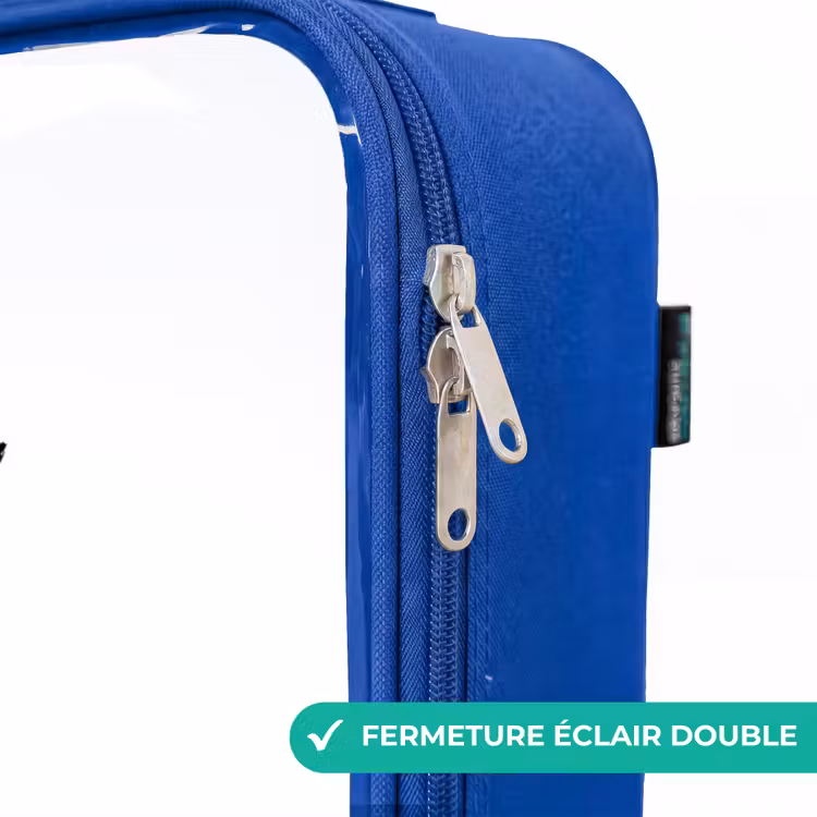 Valise enfant avec nom - Bleu - L'âne Eddy — 7