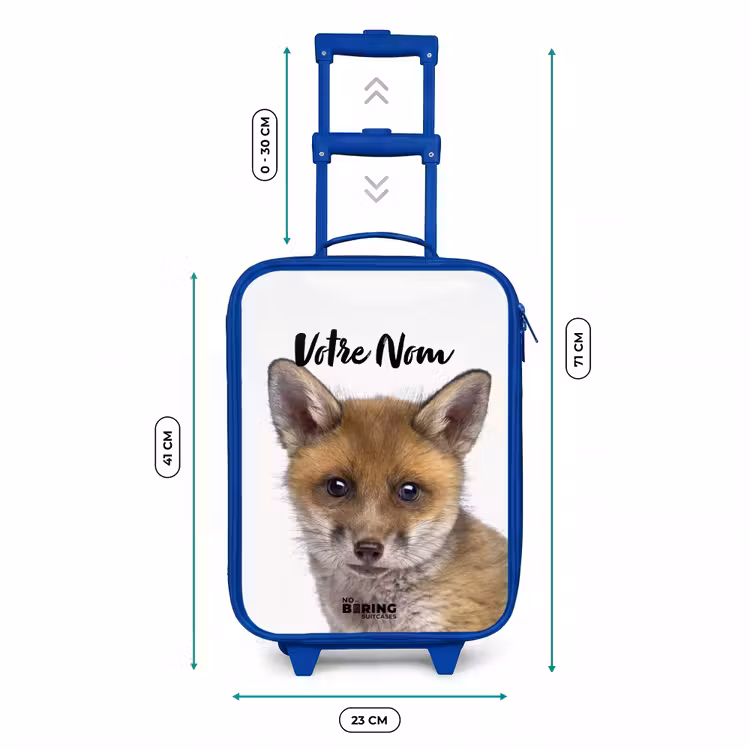 Valise enfant avec nom - Bleu - Victor Vos — 6