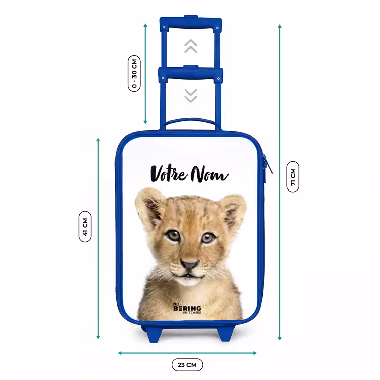 Valise enfant avec nom - Bleu - Winnie Cub — 6
