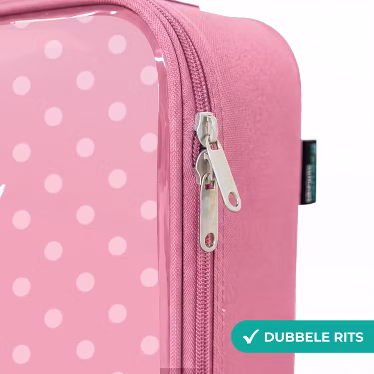 Valise enfant avec nom - Rose - Bubblegum Billy — 7