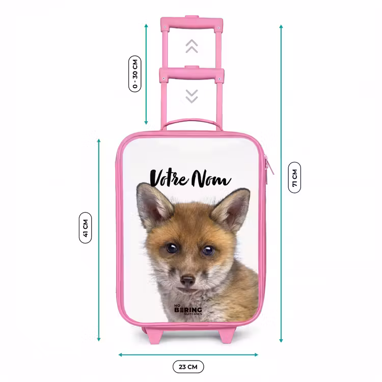 Valise enfant avec nom - Rose - Victor Vos — 6