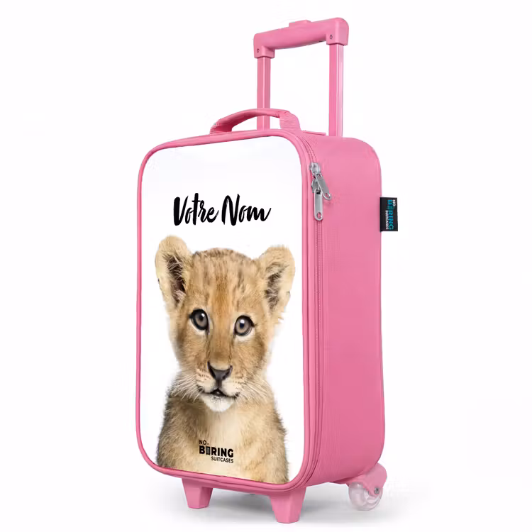 Valise enfant avec nom - Rose - Winnie Cub — 8