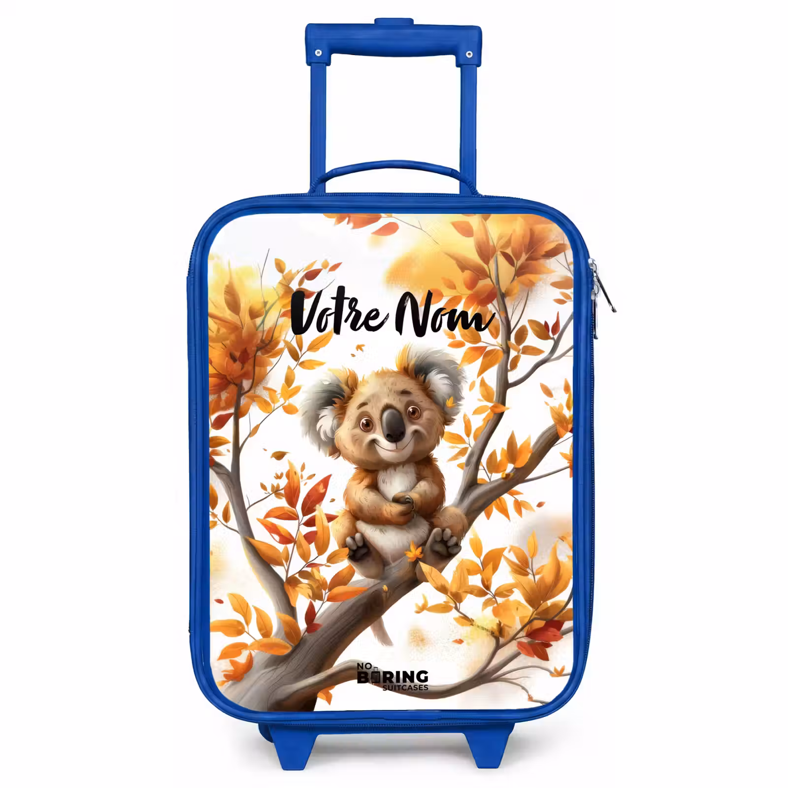 Valise enfant avec nom - Bleu - Kenny koala — 1