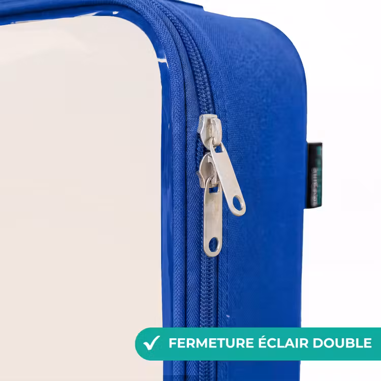 Valise enfant avec nom - Bleu - Lamar Lion — 7