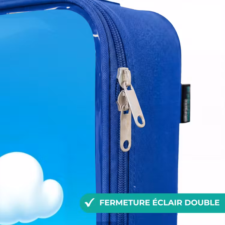 Valise enfant avec nom - Bleu - Pukkie Panda — 7