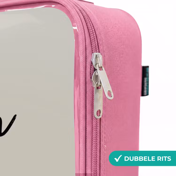 Valise enfant avec nom - Rose - Danny dino — 7