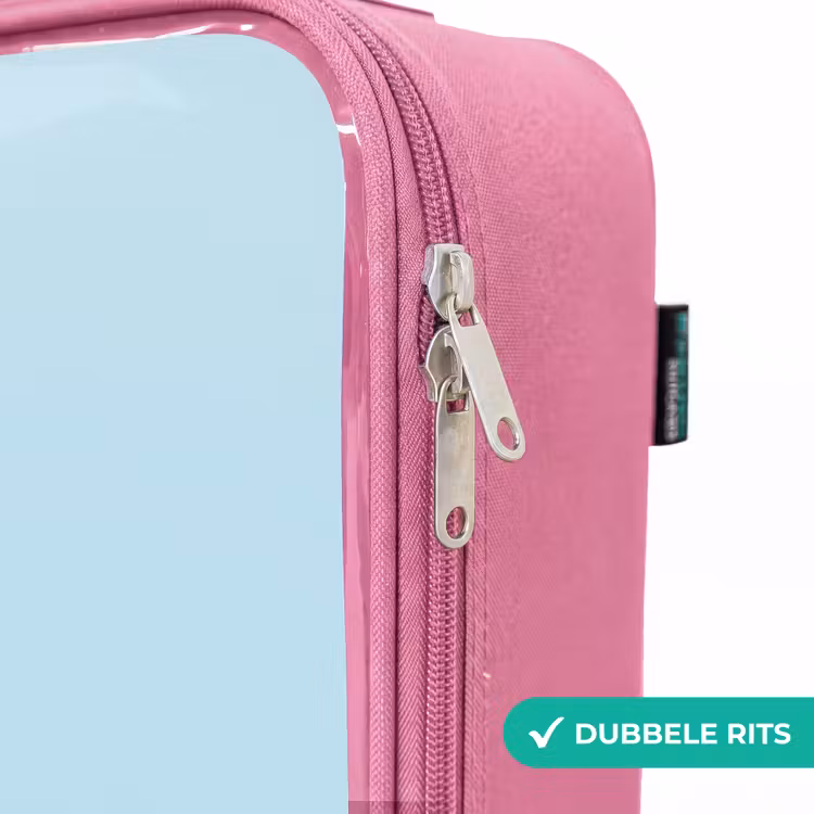 Valise enfant avec nom - Rose - Joyeux Bronto — 7