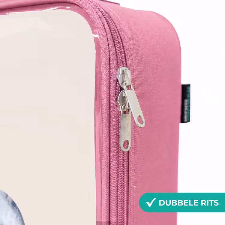 Valise enfant avec nom - Rose - L'éléphant Oane — 7