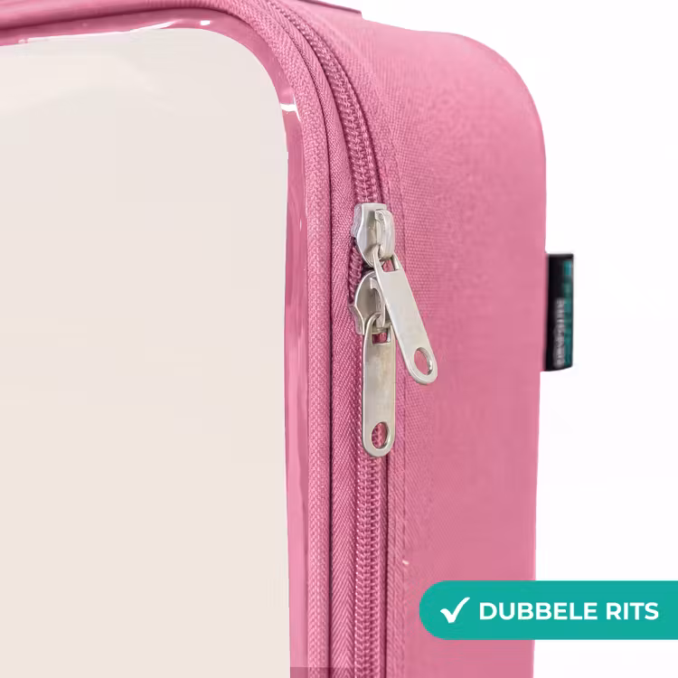 Valise enfant avec nom - Rose - Nigel Hippo — 7