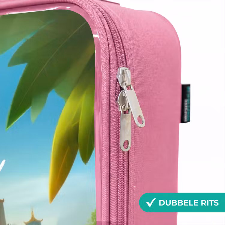 Valise enfant avec nom - Rose - Peter Panda — 7