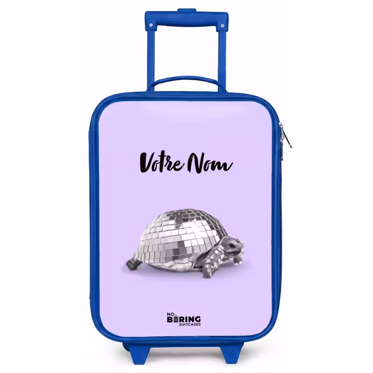 Valise enfant avec nom - Bleu - Disco Dirk — 1
