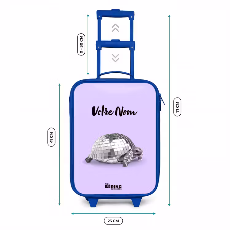 Valise enfant avec nom - Bleu - Disco Dirk — 6