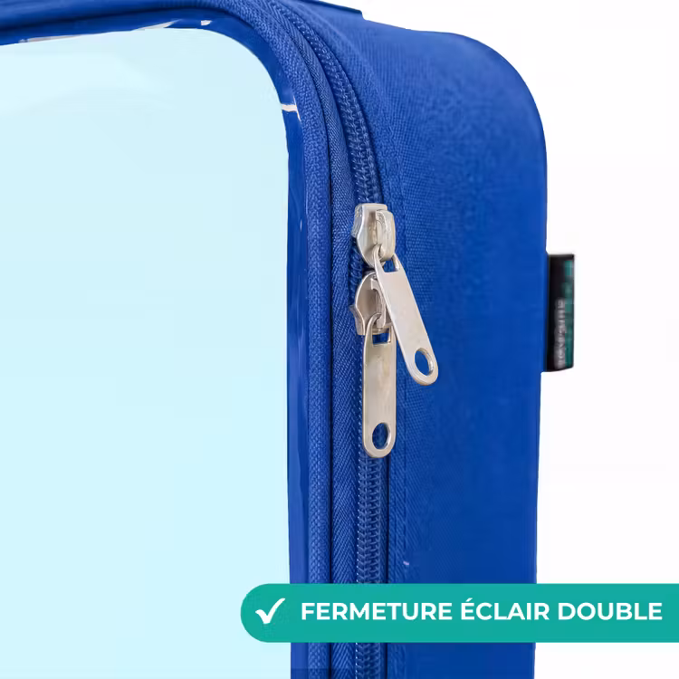 Valise enfant avec nom - Bleu - Kees le panda — 7