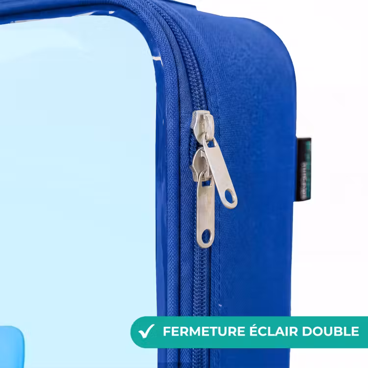 Valise enfant avec nom - Bleu - Sierk Ostrich Blue — 7
