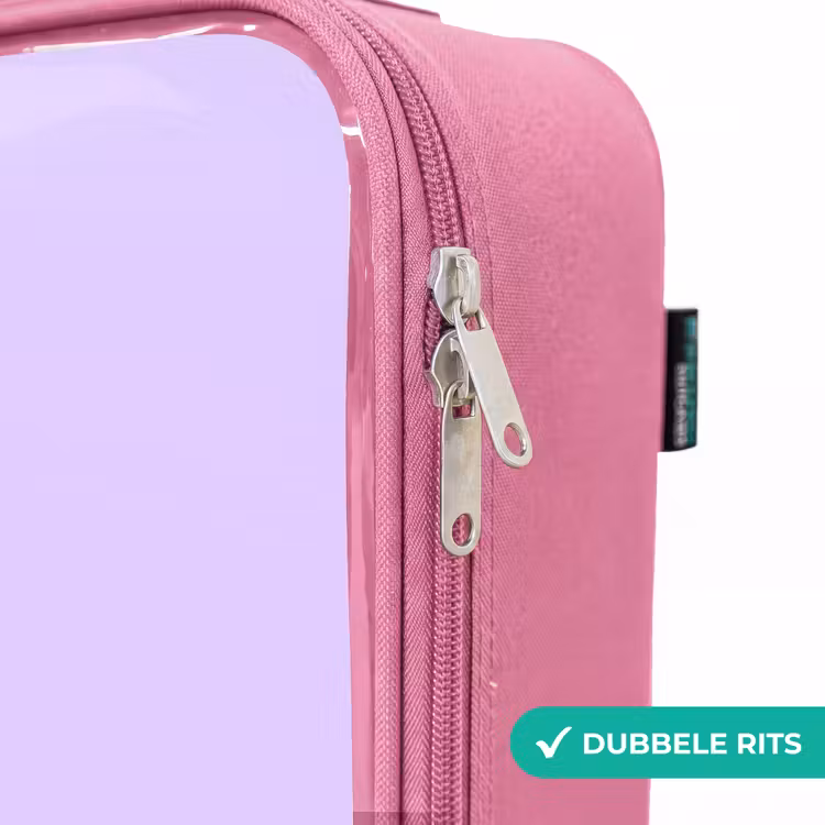 Valise enfant avec nom - Rose - Disco Dirk — 7