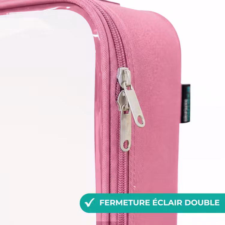 Valise enfant avec nom - Rose - Dragon Dobby — 7