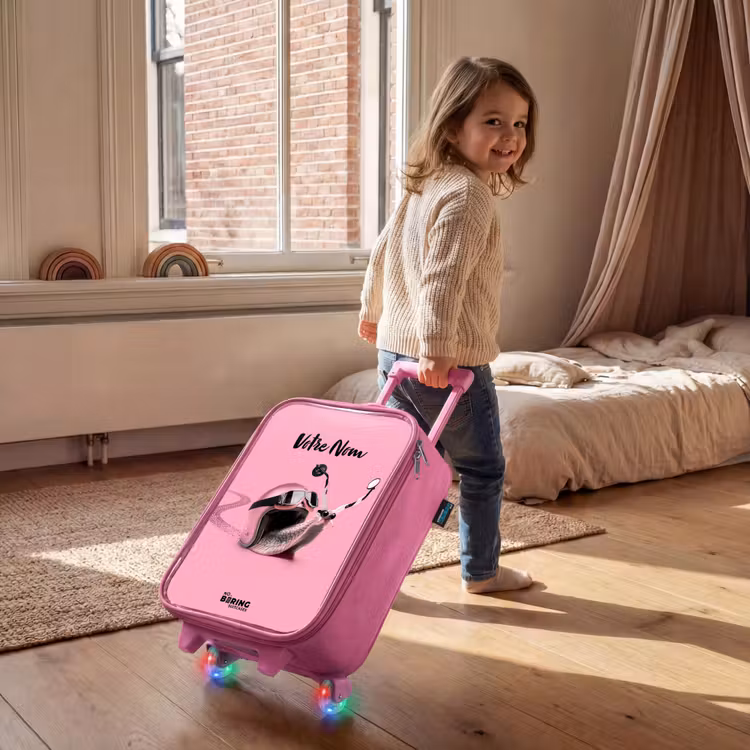 Valise enfant avec nom - Rose - Escar-Go - Rose — 2