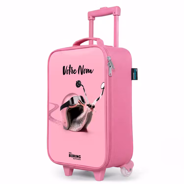 Valise enfant avec nom - Rose - Escar-Go - Rose — 8