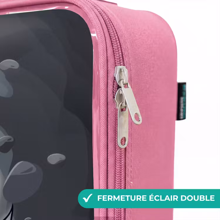 Valise enfant avec nom - Rose - Gino queue-de-gris — 7