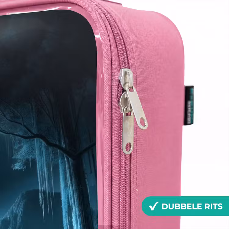 Valise enfant avec nom - Rose - Junglosaurus — 7