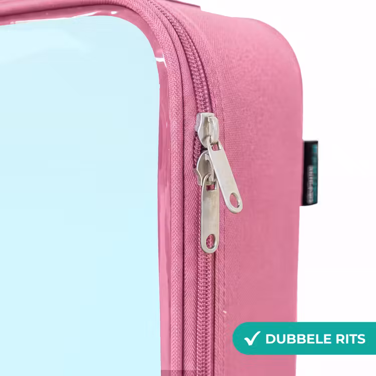 Valise enfant avec nom - Rose - Kees le panda — 7