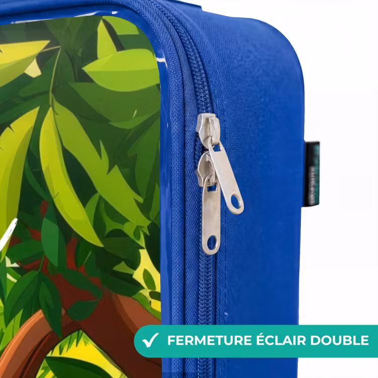 Valise enfant avec nom - Bleu - Pedro panda — 7