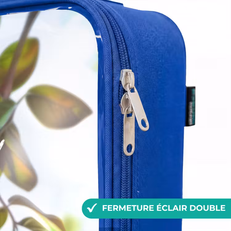 Valise enfant avec nom - Bleu - Singe Alex — 7