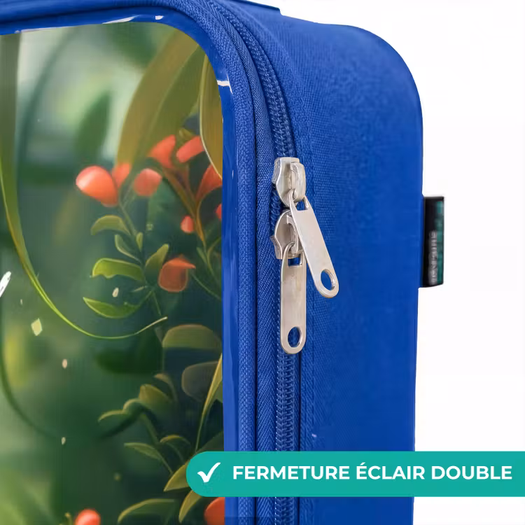 Valise enfant avec nom - Bleu - Tommy tiger — 7