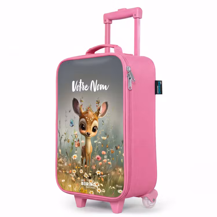 Valise enfant avec nom - Rose - Valerie fielder — 8