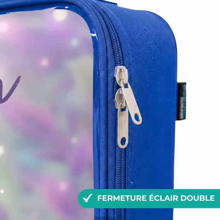 Valise enfant avec nom - Bleu - Elfe - Magie — 7