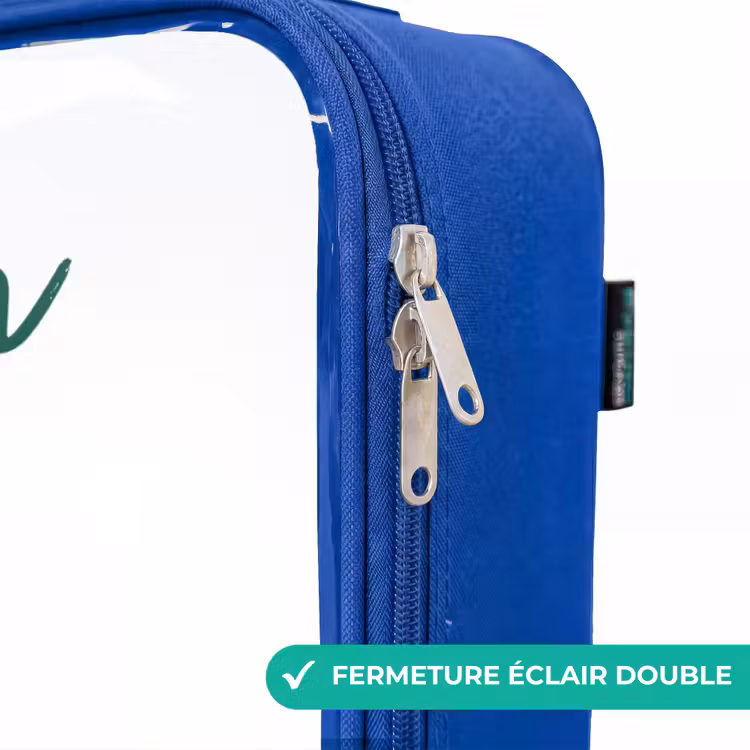 Valise enfant avec nom - Bleu - Elfe vert flottant — 7