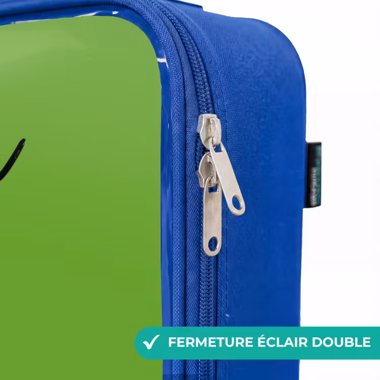 Valise enfant avec nom - Bleu - Kawai - Avocado - Vert — 7