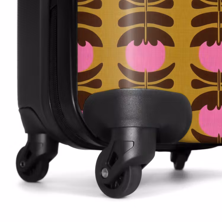 Valise - Abstrait - Fleurs - Rose — 7