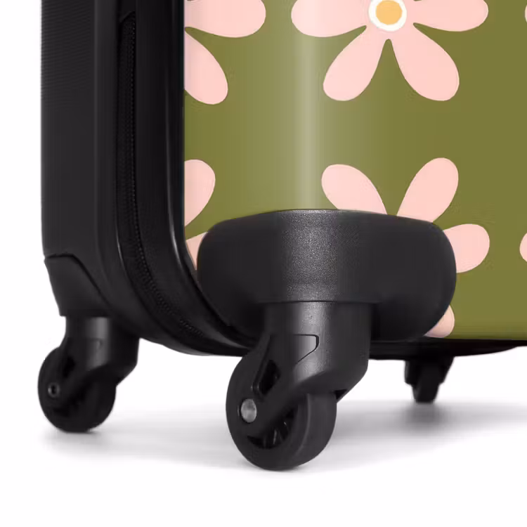 Valise - Fleur - Moderne - Vert — 7