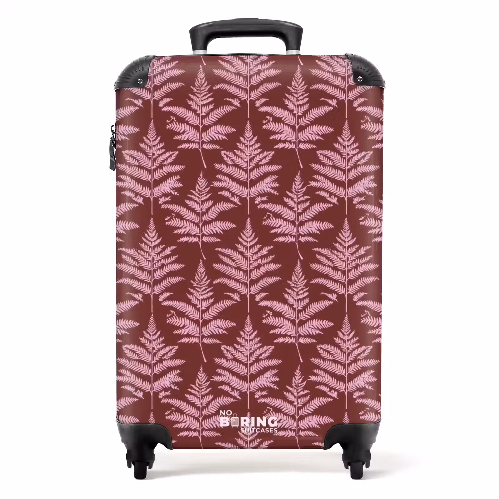 Valise - Feuille - Motif - Violet — 1