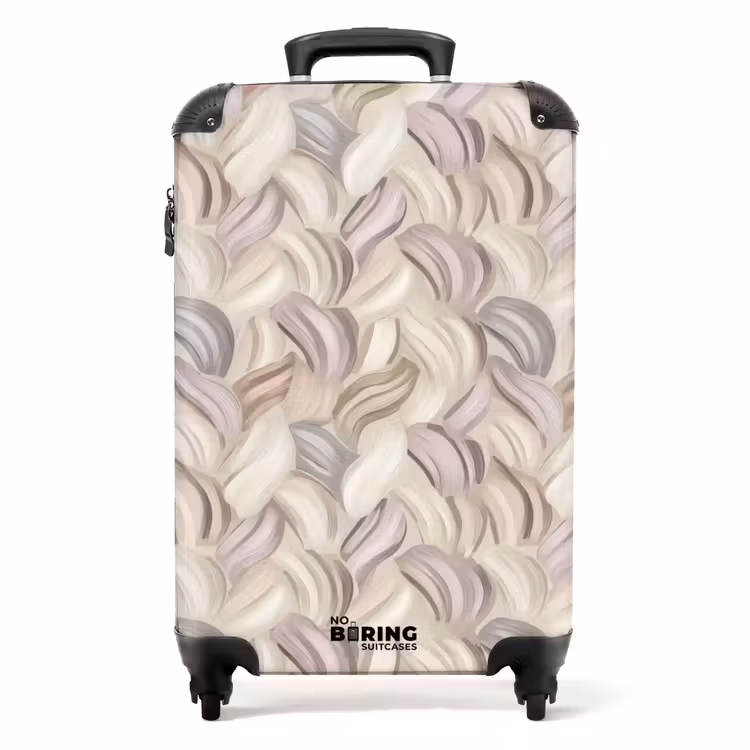 Valise - Abstrait - Ondulé - Pastel — 1