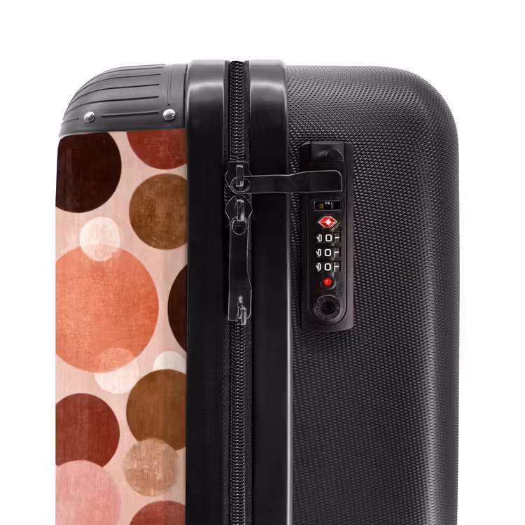 Valise - Cercles - Moderne - Coloré — 6