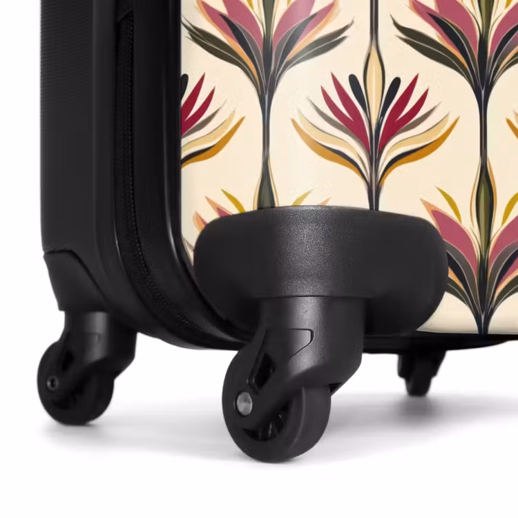 Valise - Éventail - Motif - Coloré — 7