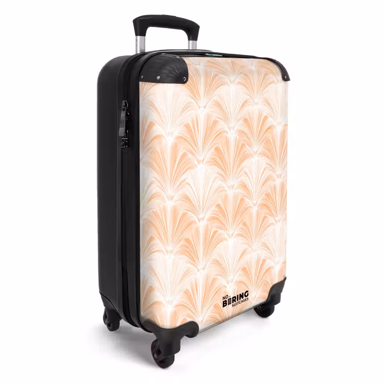 Valise - Eventail - Motif - Pêche — 2