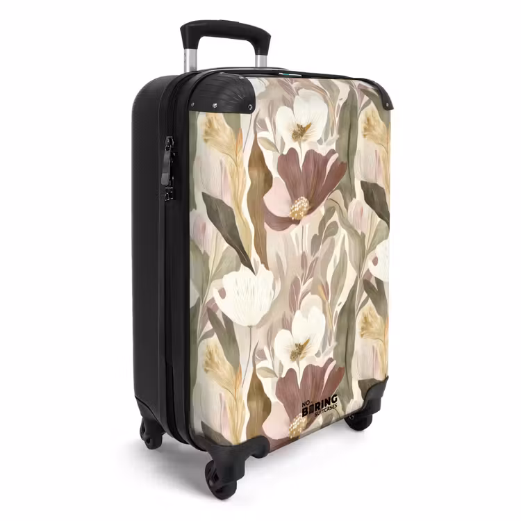 Valise - Fleurs - aquarelle - coloré — 2