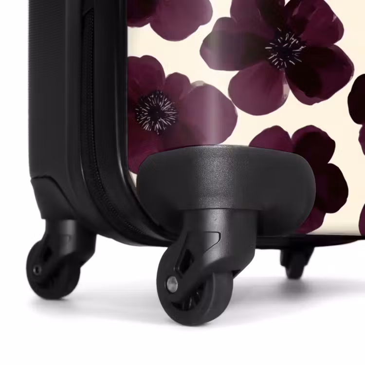 Valise - Fleurs - Aquarelle - Violet — 7