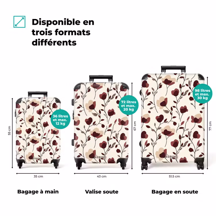 Valise - Fleurs - Botanique - Bordeaux — 3