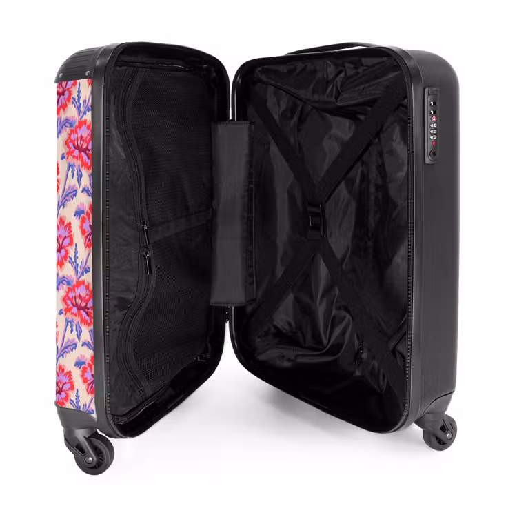 Valise - Fleurs - Motif - Multicolore — 5