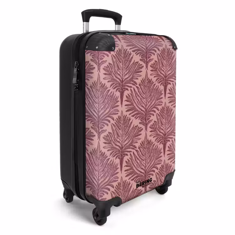 Valise - Fougère - Motif - Violet — 2