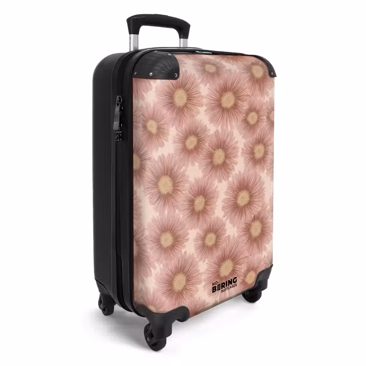 Valise - Gerbera - Fleurs - Rose — 2