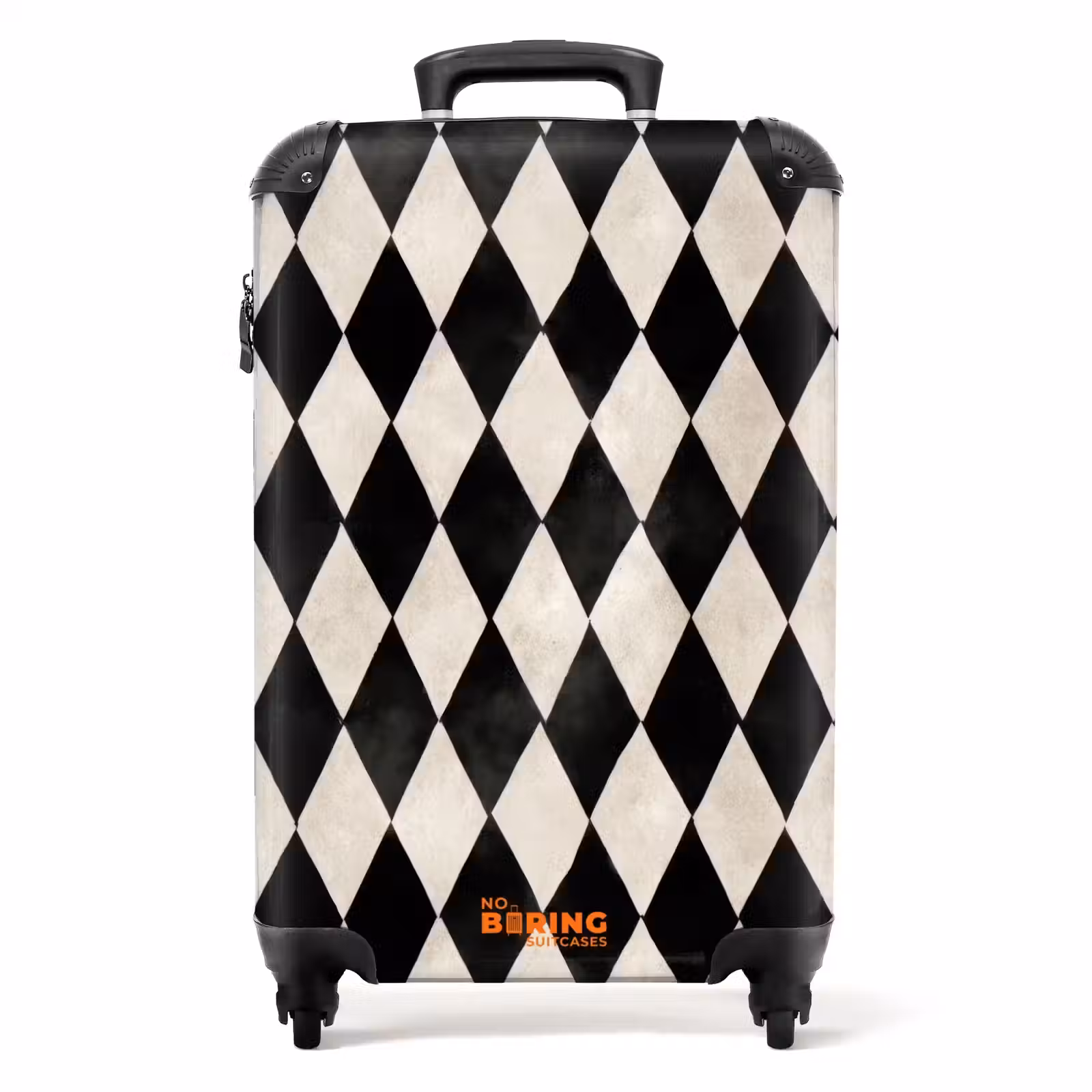 Valise - Classique - Motif - Noir — 1